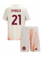 AS Roma Paulo Dybala #21 Auswärts Trikotsatz für Kinder 2024-25 Kurzarm (+ Kurze Hosen)